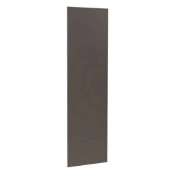 Kitchen Kit Slab 2400mm Larder Cabinet End Panel - Ultra Matt - Graphite - Flatpacked - FKKF0930