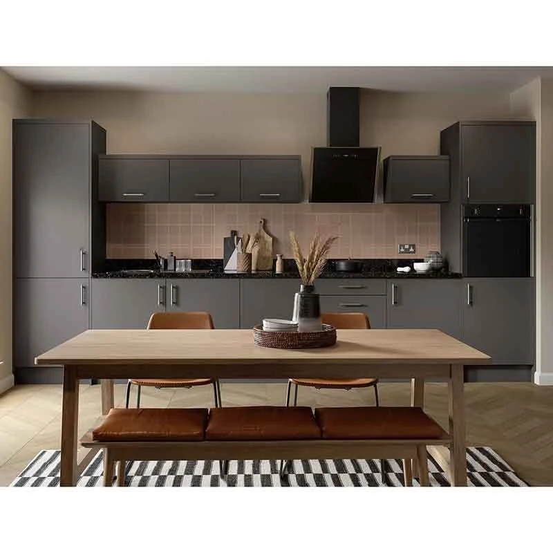 Kitchen Kit Slab 715mm Filler Panel - Ultra Matt - Graphite - FKKF0942 2 Kitchen Kit Slab 715mm Filler Panel - Ultra Matt - Graphite - FKKF0942 - Image 2