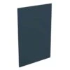 Kitchen Kit Slab 600mm Base Cabinet End Panel Only - Ultra Matt - Indigo Blue - Flatpacked - FKKF1328