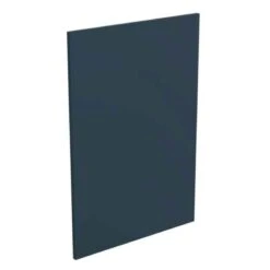 Kitchen Kit Slab 600mm Base Cabinet End Panel Only - Ultra Matt - Indigo Blue - Flatpacked - FKKF1328