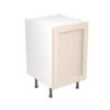 Kitchen Kit Shaker 500mm Base Cabinet - Ultra Matt - Cashmere - Flatpacked - FKKH0603