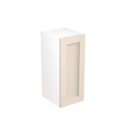 Kitchen Kit Shaker 300mm Wall Cabinet - Ultra Matt - Cashmere - Flatpacked - FKKH0611