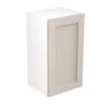 Kitchen Kit Shaker 400mm Wall Cabinet - Ultra Matt - Light Grey - Flatpacked - FKKH0712