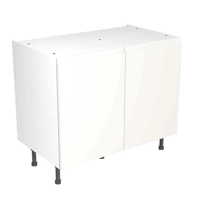 Kitchen Kit J-Pull 1000mm Base Cabinet - Super Gloss - White - Flatpacked - FKKJ0008 1 Kitchen Kit J-Pull 1000mm Base Cabinet - Super Gloss - White - Flatpacked - FKKJ0008