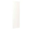 Kitchen Kit J-Pull 2400mm Larder Cabinet End Panel - Super Gloss - White - Flatpacked - FKKJ0030
