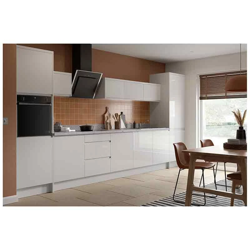 Kitchen Kit J-Pull 2745mm Plinth - Super Gloss - Light Grey - FKKJ0223 2 Kitchen Kit J-Pull 2745mm Plinth - Super Gloss - Light Grey - FKKJ0223 - Image 2