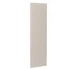Kitchen Kit J-Pull 2400mm Larder Cabinet End Panel - Super Gloss - Light Grey - Latpacked - FKKJ0230