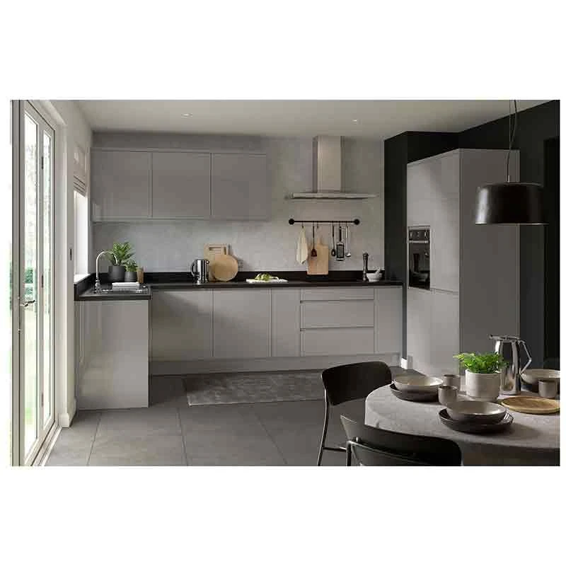 Kitchen Kit J-Pull 2745mm Plinth - Super Gloss - Dust Grey - FKKJ0323 2 Kitchen Kit J-Pull 2745mm Plinth - Super Gloss - Dust Grey - FKKJ0323 - Image 2