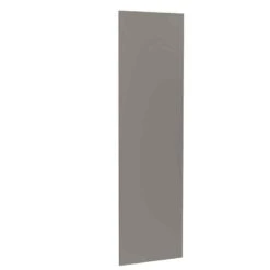 Kitchen Kit J-Pull 2400mm Larder Cabinet End Panel Only - Super Gloss - Dust Grey - Flatpacked - FKKJ0330