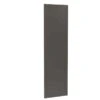Kitchen Kit J-Pull 2400mm Larder Cabinet End Panel - Super Gloss - Graphite - Flatpacked - FKKJ0430