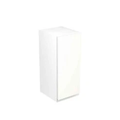 Kitchen Kit J-Pull 300mm Wall Cabinet - Ultra Matt - White - Flatpacked - FKKJ0511