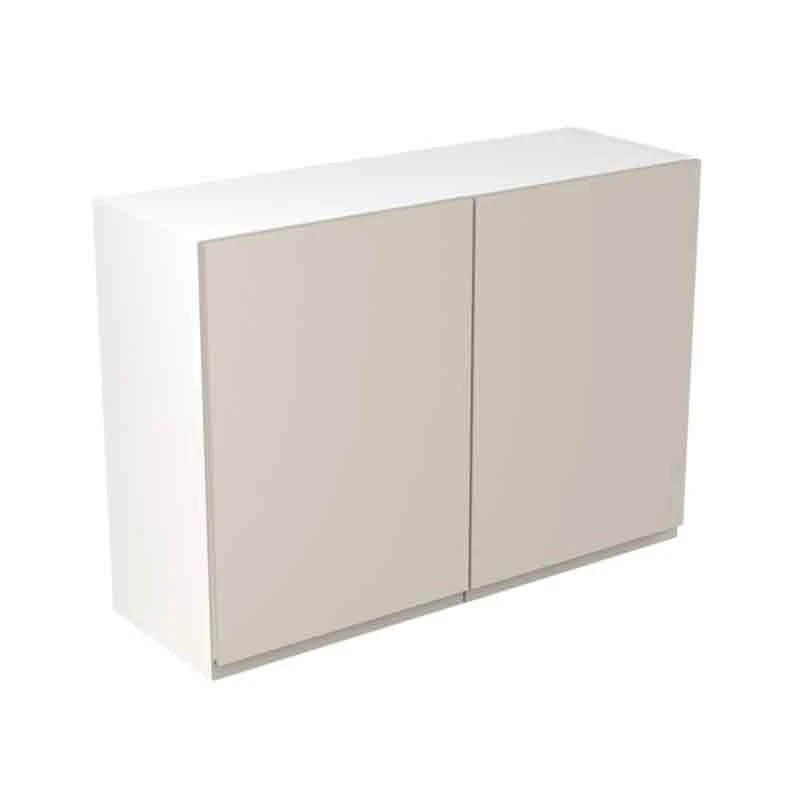 Kitchen Kit J-Pull 1000mm Wall Cabinet - Ultra Matt - Light Grey - Flatpacked - FKKJ0715 1 Kitchen Kit J-Pull 1000mm Wall Cabinet - Ultra Matt - Light Grey - Flatpacked - FKKJ0715