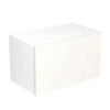 Kitchen Kit Value Slab 600mm Bridging Cabinet - Standard Matt - White - Flatpacked - FKKM1019