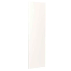 Kitchen Kit Value Slab 2400mm Larder Cabinet End Panel - Standard Matt - White - Flatpacked - FKKM1030