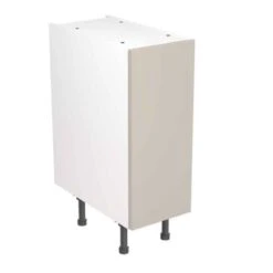 Kitchen Kit Value Slab 300mm Base Cabinet - Standard Matt - Light Grey - Flatpacked - FKKM1201