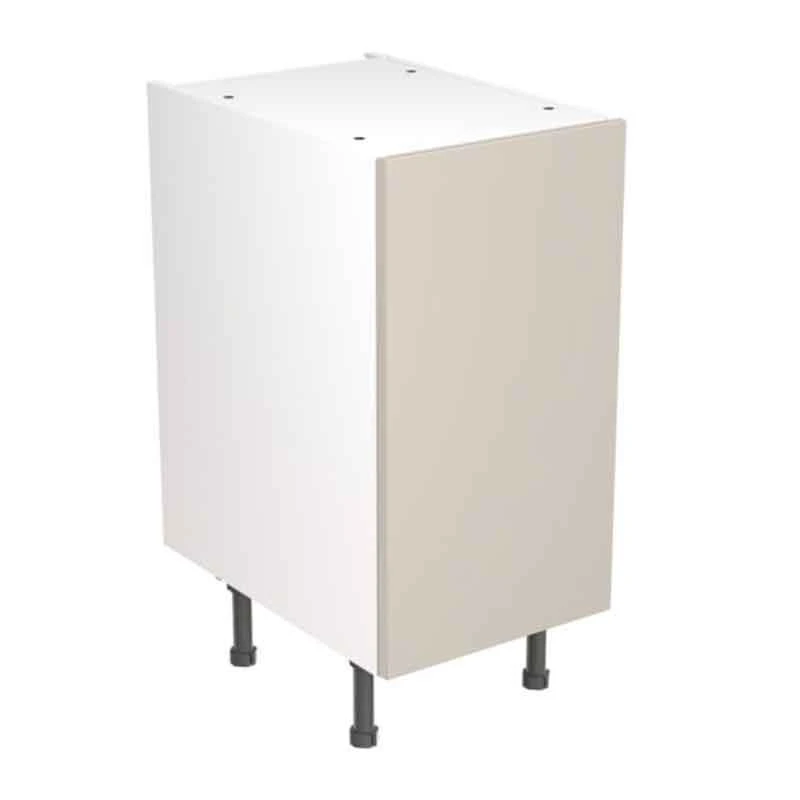 Kitchen Kit Value Slab 400mm Base Cabinet - Standard Matt - Light Grey - Flatpacked - FKKM1202 1 Kitchen Kit Value Slab 400mm Base Cabinet - Standard Matt - Light Grey - Flatpacked - FKKM1202