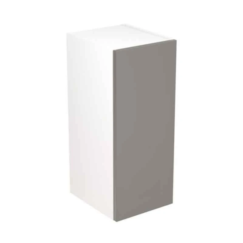 Kitchen Kit Rigid Slab 300mm Wall Cabinet - Super Gloss - Dust Grey - Pre-Assembled - RKKF0311 1 Kitchen Kit Rigid Slab 300mm Wall Cabinet - Super Gloss - Dust Grey - Pre-Assembled - RKKF0311