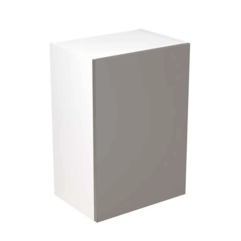 Kitchen Kit Rigid Slab 500mm Wall Cabinet - Super Gloss - Dust Grey - Pre-Assembled - RKKF0313 1 Kitchen Kit Rigid Slab 500mm Wall Cabinet - Super Gloss - Dust Grey - Pre-Assembled - RKKF0313