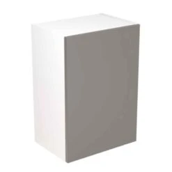 Kitchen Kit Rigid Slab 500mm Wall Cabinet - Ultra Matt - Dust Grey - Pre-Assembled - RKKF0813