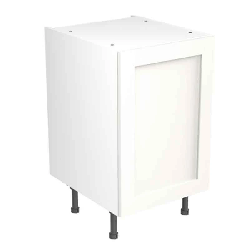 Kitchen Kit Rigid Shaker 500mm Base Cabinet - Ultra Matt - White - Pre-Assembled - RKKH0503 1 Kitchen Kit Rigid Shaker 500mm Base Cabinet - Ultra Matt - White - Pre-Assembled - RKKH0503