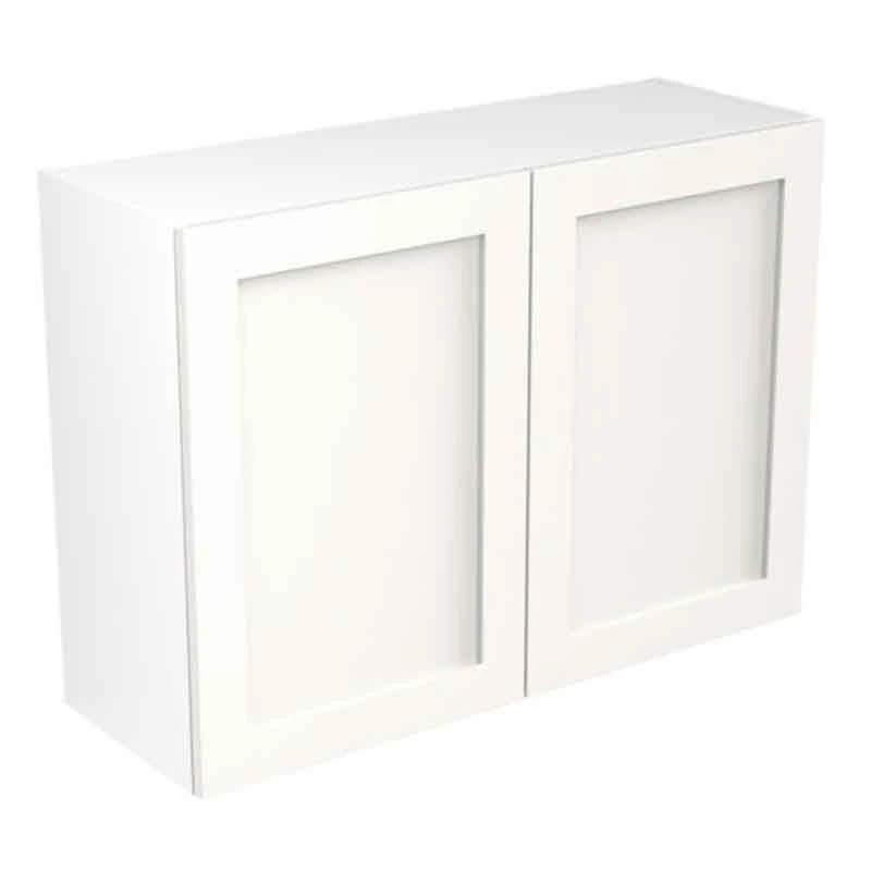Kitchen Kit Rigid Shaker 1000mm Wall Cabinet - Ultra Matt - White - Pre-Assembled - RKKH0515 1 Kitchen Kit Rigid Shaker 1000mm Wall Cabinet - Ultra Matt - White - Pre-Assembled - RKKH0515