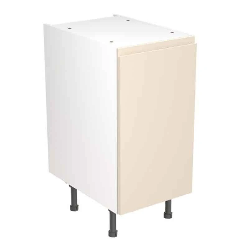 Kitchen Kit Rigid J-Pull 400mm Base Cabinet - Super Gloss - Cashmere - Pre-Assembled - RKKJ0102 1 Kitchen Kit Rigid J-Pull 400mm Base Cabinet - Super Gloss - Cashmere - Pre-Assembled - RKKJ0102