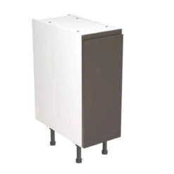 Kitchen Kit Rigid J-Pull 300mm Base Cabinet - Super Gloss - Graphite - Pre-Assembled - RKKJ0401