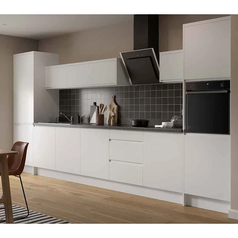 Kitchen Kit Rigid J-Pull 450mm Wall Cabinet - Ultra Matt - White - Pre-Assembled - RKKJ0540 2 Kitchen Kit Rigid J-Pull 450mm Wall Cabinet - Ultra Matt - White - Pre-Assembled - RKKJ0540 - Image 2