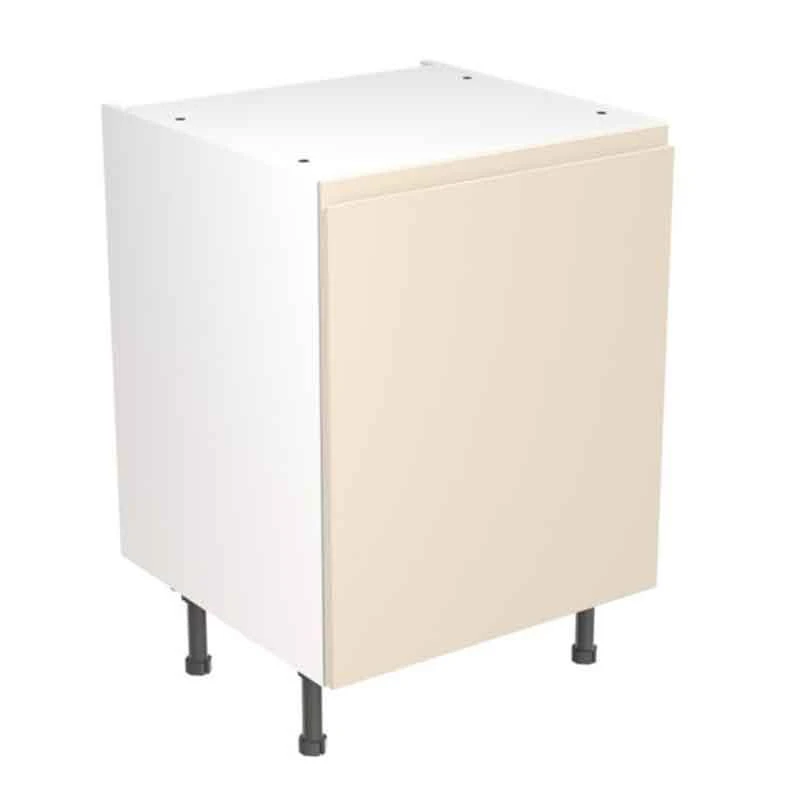 Kitchen Kit Rigid J-Pull 600mm Base Cabinet - Ultra Matt - Cashmere - Pre-Assembled - RKKJ0604 1 Kitchen Kit Rigid J-Pull 600mm Base Cabinet - Ultra Matt - Cashmere - Pre-Assembled - RKKJ0604