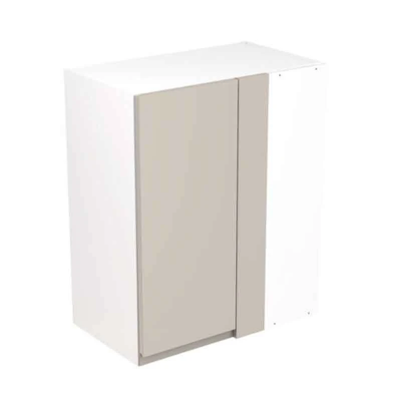 Kitchen Kit Rigid J-Pull 600mm Blind Corner Wall Cabinet - Ultra Matt - Light Grey - Pre-Assembled - RKKJ0716 1 Kitchen Kit Rigid J-Pull 600mm Blind Corner Wall Cabinet - Ultra Matt - Light Grey - Pre-Assembled - RKKJ0716