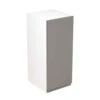 Kitchen Kit Rigid J-Pull 300mm Wall Cabinet - Ultra Matt - Dust Grey - Pre-Assembled - RKKJ0811