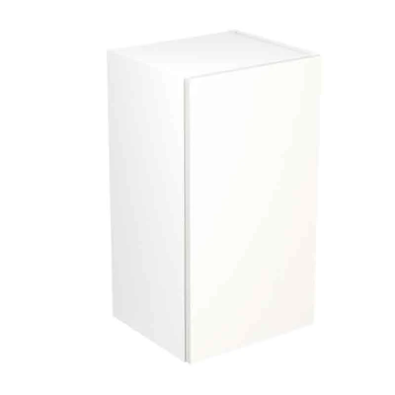 Kitchen Kit Rigid Value Slab 400mm Wall Cabinet - Standard Matt - White - Pre-Assembled - RKKM1012 1 Kitchen Kit Rigid Value Slab 400mm Wall Cabinet - Standard Matt - White - Pre-Assembled - RKKM1012