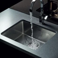 Reginox Kansas 50 X 40 Elite Integrated Stainless Steel Kitchen Sink - KANSAS 50X40 L 6 Reginox Kansas 50 X 40 Elite Integrated Stainless Steel Kitchen Sink - KANSAS 50X40 L -Blanco Shop kansas l50x40