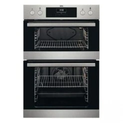 AEG DEB331010M Built-In Double Electric Oven - Stainless Steel
