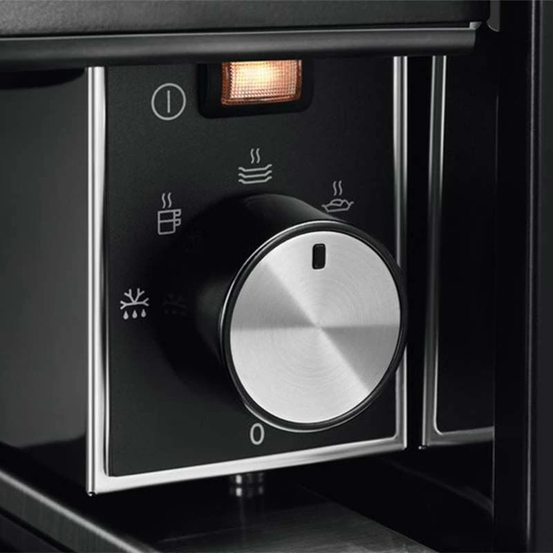 AEG KDK911424M 14cm Warming Drawer - Black Glass & Stainless Steel 3 AEG KDK911424M 14cm Warming Drawer - Black Glass & Stainless Steel - Image 3