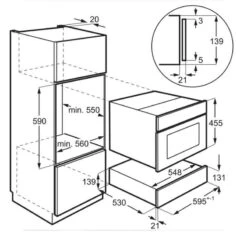 AEG KDK911424M 14cm Warming Drawer - Black Glass & Stainless Steel 16 AEG KDK911424M 14cm Warming Drawer - Black Glass & Stainless Steel -Blanco Shop l a lae99006 5