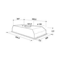 Hotpoint PCT 64 F L SS 53cm Canopy Hood - Grey 10 Hotpoint PCT 64 F L SS 53cm Canopy Hood - Grey -Blanco Shop l h lho4500 2