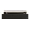 Hotpoint WD 914 NB 14cm Warming Drawer - Dark Grey Glass