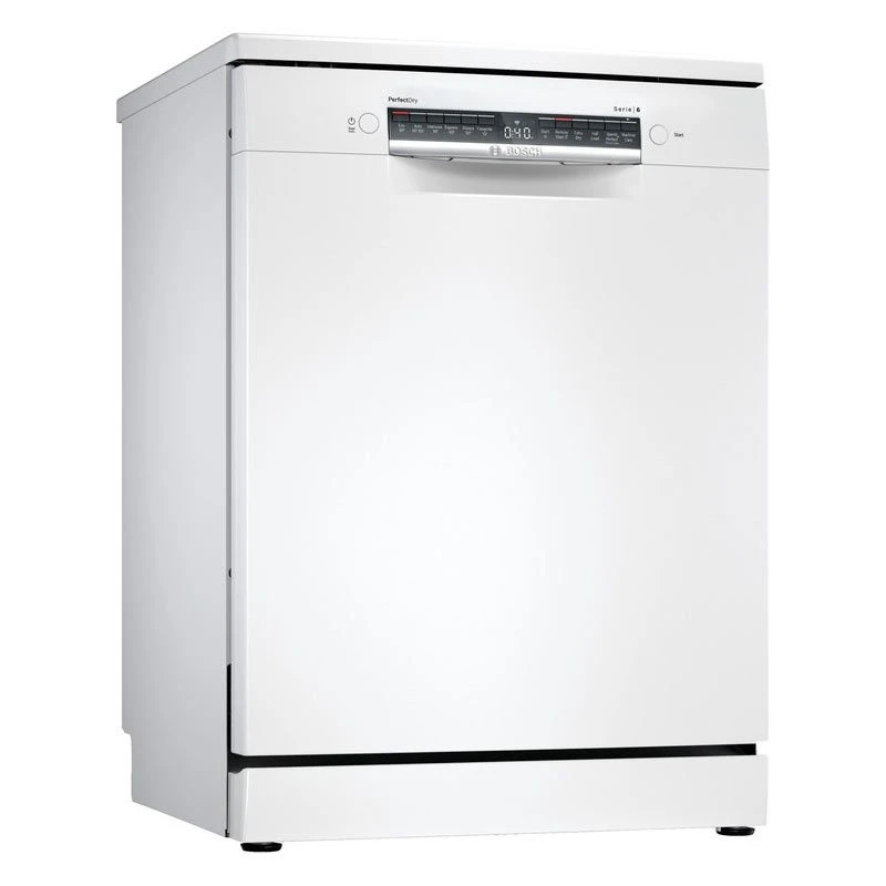 Bosch Series 6 SMS6ZCW00G Free-Standing 60cm Dishwasher With Home Connect - White 10 Bosch Series 6 SMS6ZCW00G Free-Standing 60cm Dishwasher With Home Connect - White - Image 10