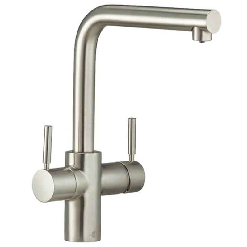 InSinkErator 3N1 L Shape Steaming Hot Kitchen Tap (Tap Only) - Brushed Steel - 44837B 5 InSinkErator 3N1 L Shape Steaming Hot Kitchen Tap (Tap Only) - Brushed Steel - 44837B - Image 5