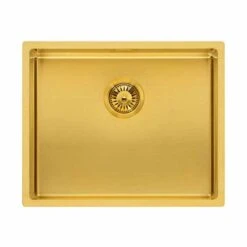 Reginox Miami 1 Bowl Integrated Sink - Gold - MIAMI 50X40 GOLD