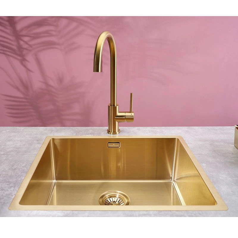 Reginox Miami 1 Bowl Integrated Sink - Copper - MIAMI 50X40 COPPER 1 Reginox Miami 1 Bowl Integrated Sink - Copper - MIAMI 50X40 COPPER