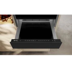 Neff N70 N24HA11G1B 14cm Built In Warming Drawer - Black With Graphite Grey Trim 8 Neff N70 N24HA11G1B 14cm Built In Warming Drawer - Black With Graphite Grey Trim -Blanco Shop n e neff n70 n24ha11g1b 14cm warming drawer lifestyle2