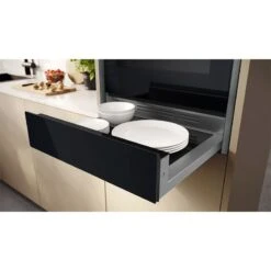 Neff N70 N24HA11G1B 14cm Built In Warming Drawer - Black With Graphite Grey Trim 9 Neff N70 N24HA11G1B 14cm Built In Warming Drawer - Black With Graphite Grey Trim -Blanco Shop n e neff n70 n24ha11g1b 14cm warming drawer lifestyle3