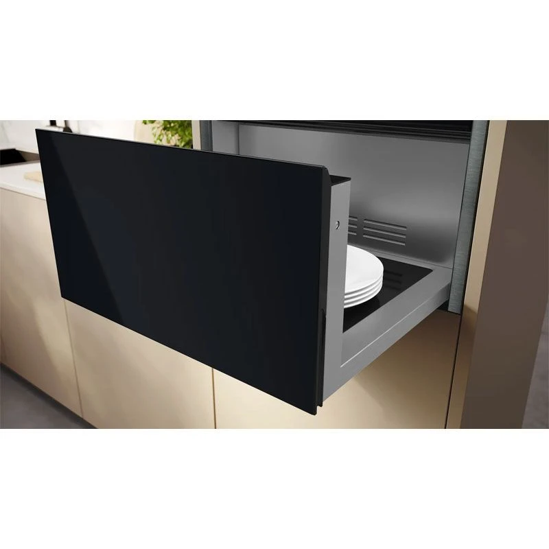 Neff N70 N34HA11N1B 29cm Built In Warming Drawer - Black With Steel Trim 2 Neff N70 N34HA11N1B 29cm Built In Warming Drawer - Black With Steel Trim - Image 2