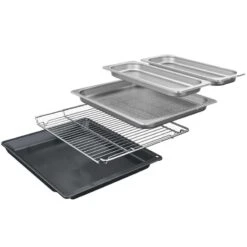 Neff N90 C24FT53G0B Bulit In Compact Steam Oven With Home Connect - Black With Graphite Grey Trim -Blanco Shop n e neff n90 c24ft53g0b built in compact steam oven accessories