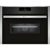 Neff N90 C28MT27H0B Bulit In Compact Pyrolytic Oven & Microwave With Home Connect - Stainless Steel