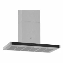 Neff N70 D95BMP5N0B 90cm Box Design Chimney Cooker Hood - Stainless Steel