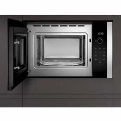 Neff N50 HLAWD53N0B Built-In Microwave - Black With Steel Trim 9 Neff N50 HLAWD53N0B Built-In Microwave - Black With Steel Trim -Blanco Shop n e neff hlawd53n0b 2