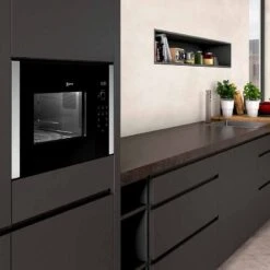 Neff N50 HLAWD53N0B Built-In Microwave - Black With Steel Trim 10 Neff N50 HLAWD53N0B Built-In Microwave - Black With Steel Trim -Blanco Shop n e neff hlawd53n0b 3